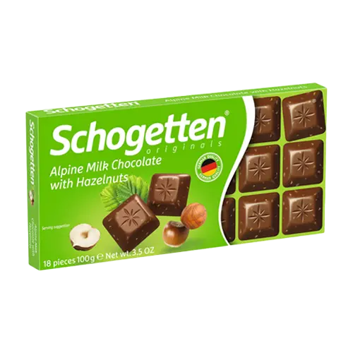Schogetten Alpine Fındıklı Sütlü Çikolata