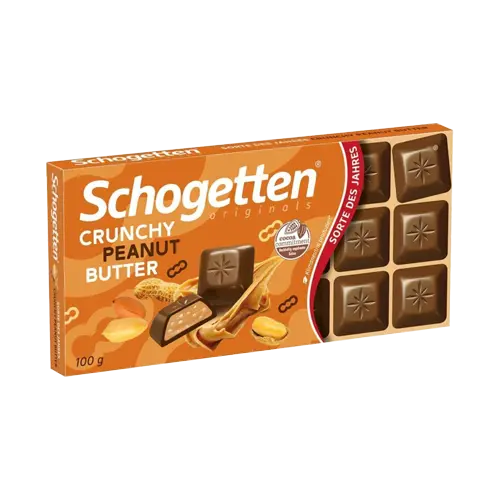Schogetten Çıtır Fıstık Ezmeli Çikolata