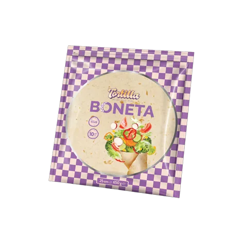 Boneta Tortilla 25cm 10'lu