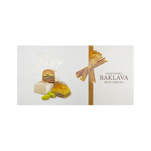 Patiswiss Juva Beyaz Çikolata Kaplı Antep Fıstıklı Baklava