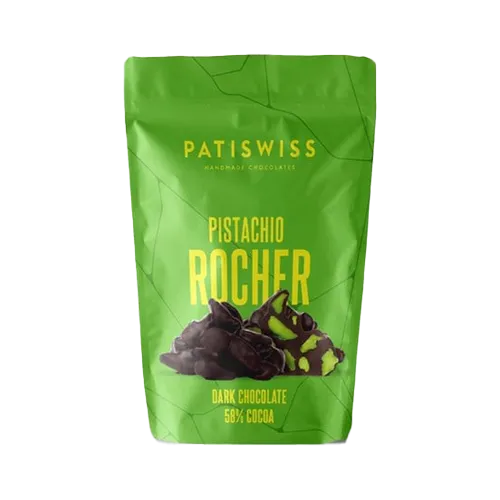 Patiswiss Rocher Bitter Çikolatalı Antep Fıstıklı