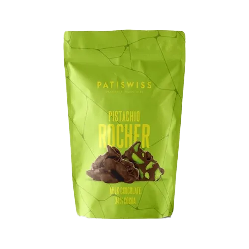 Patiswiss Rocher Sütlü Çikolatalı Antep Fıstıklı