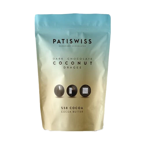 Patiswiss Bitter Çikolatalı Hindistan Cevizi Draje