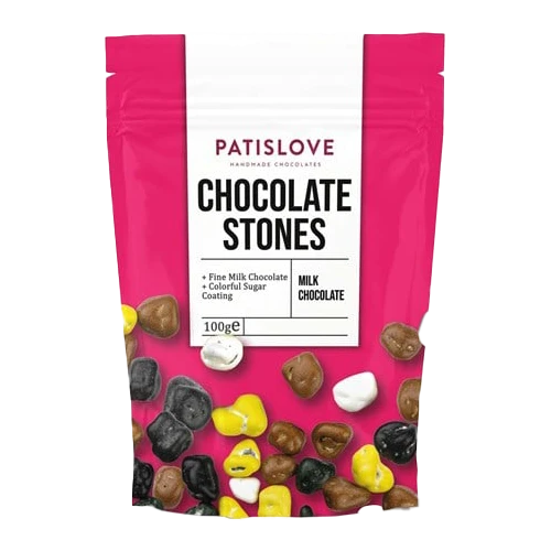 Patislove Renkli Çakıl Taşı Draje