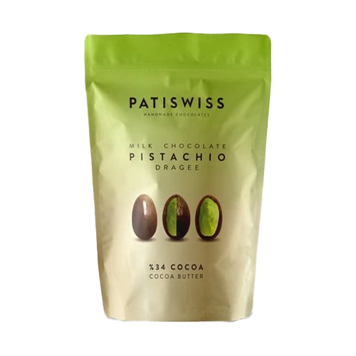 Patiswiss Sütlü Antep Fıstığı Draje