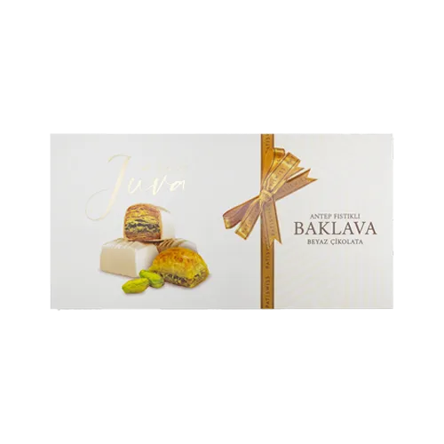 Patiswiss Juva Beyaz Çikolata Kaplı Antep Fıstıklı Baklava